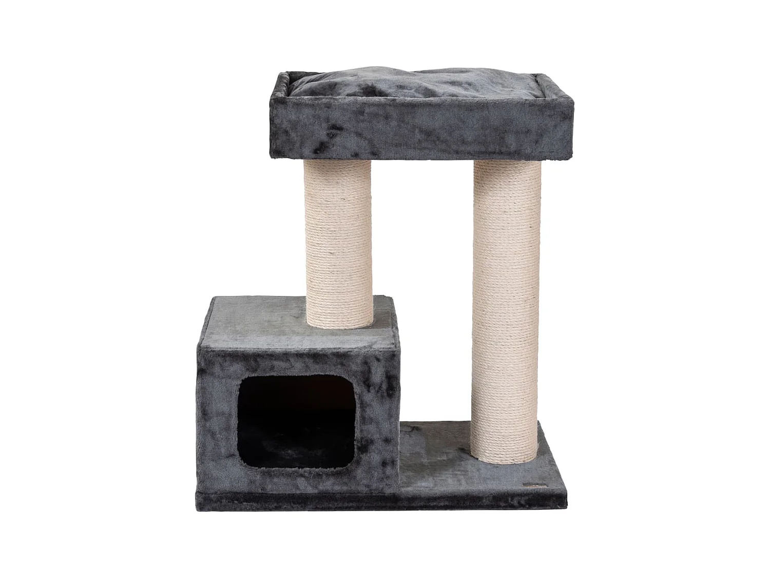 Quapas! Arbre à chat Bandit Gris foncé 76x45x82 cm