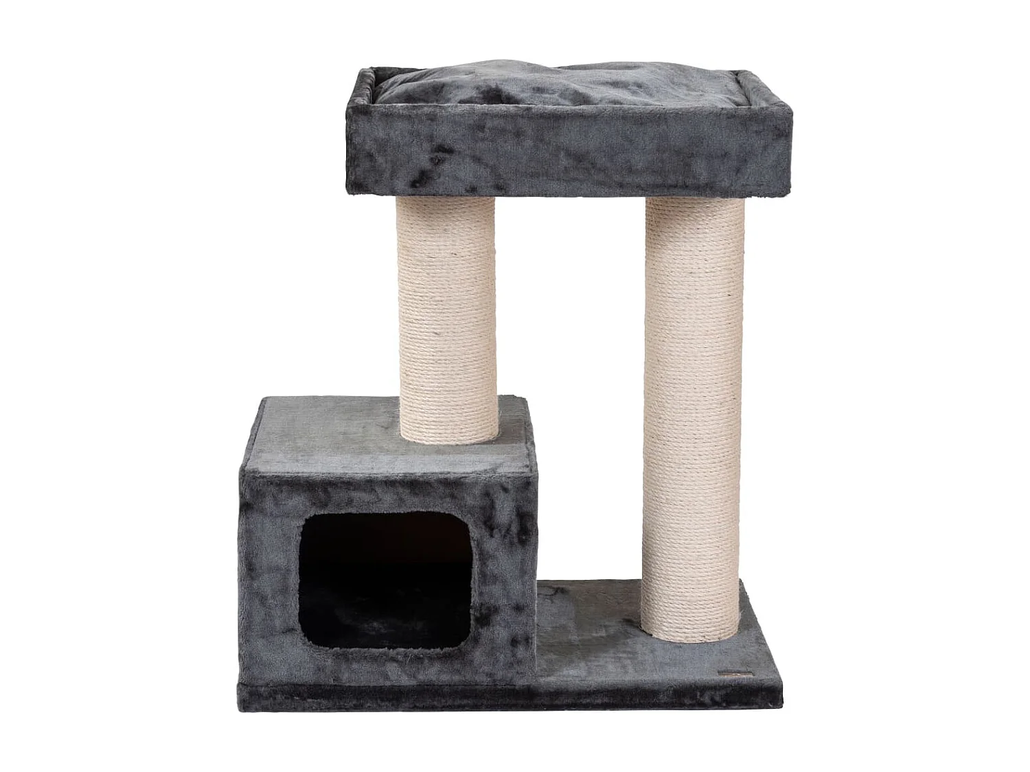 Quapas! Arbre à chat Bandit Gris foncé 76x45x82 cm