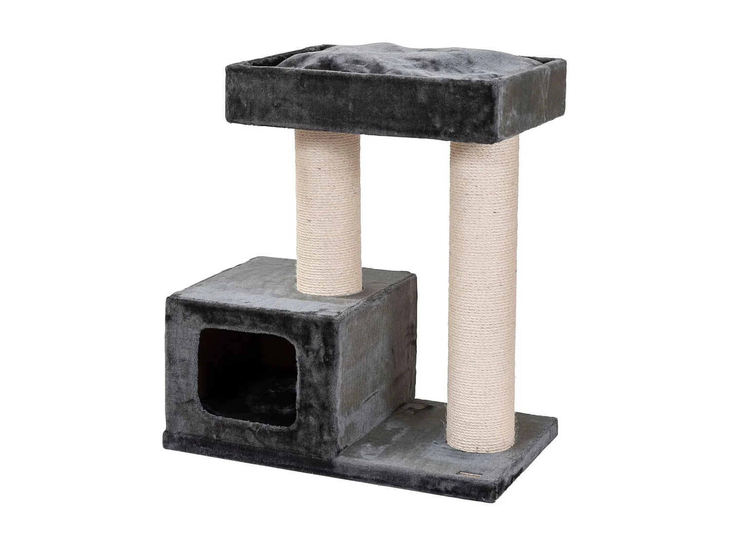 Quapas! Arbre à chat Bandit Gris foncé 76x45x82 cm