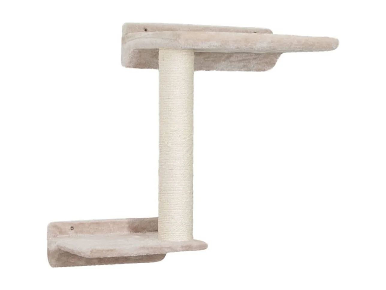 Katzen-Kletterwand Zugspitze Holz Beige