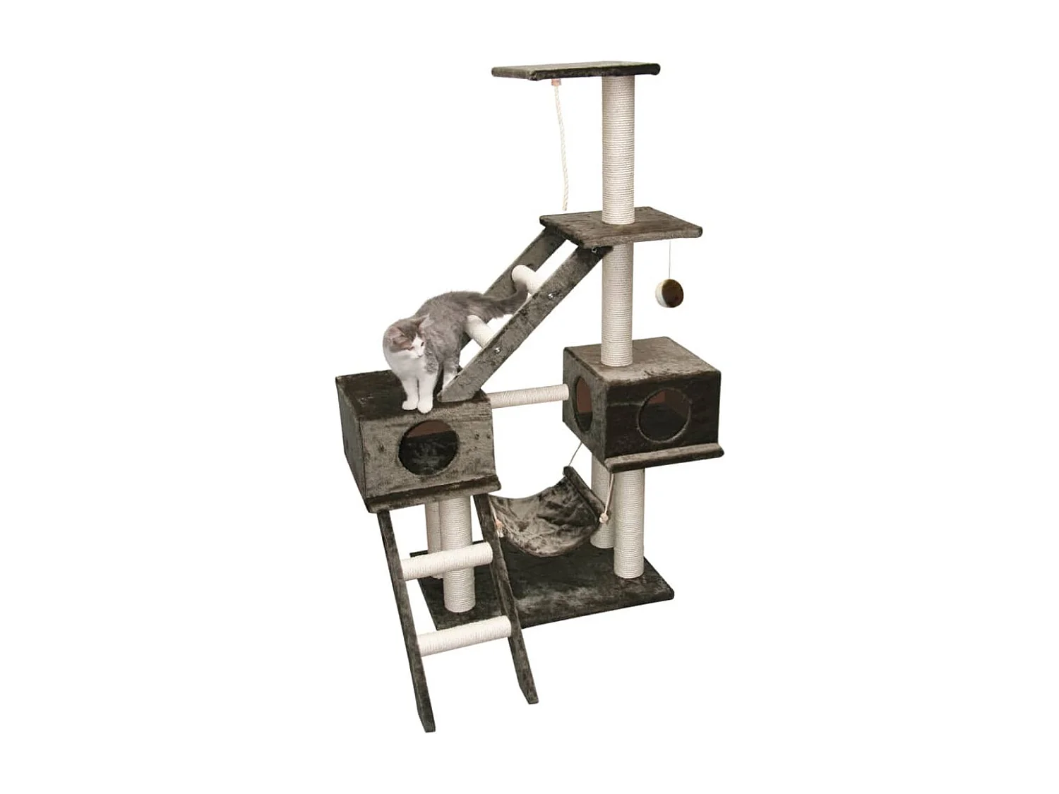 Arbre à chat Granat 150 cm Gris foncé