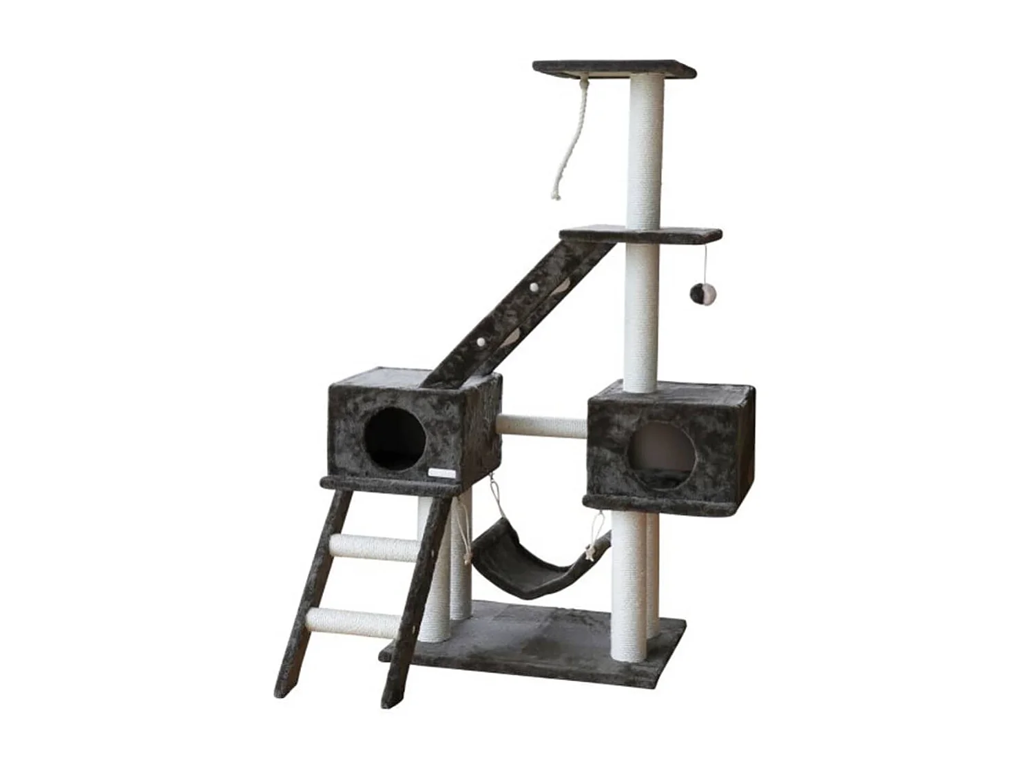 Arbre à chat Granat 150 cm Gris foncé