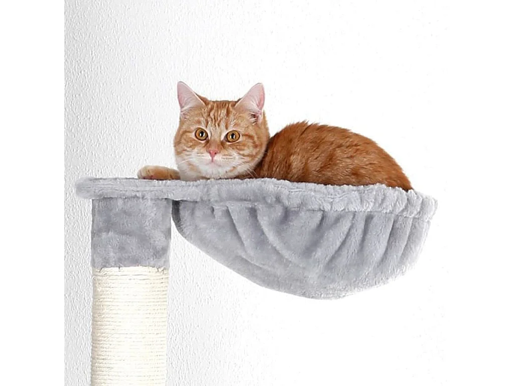 Arbre à chat Square 178 cm Gris clair