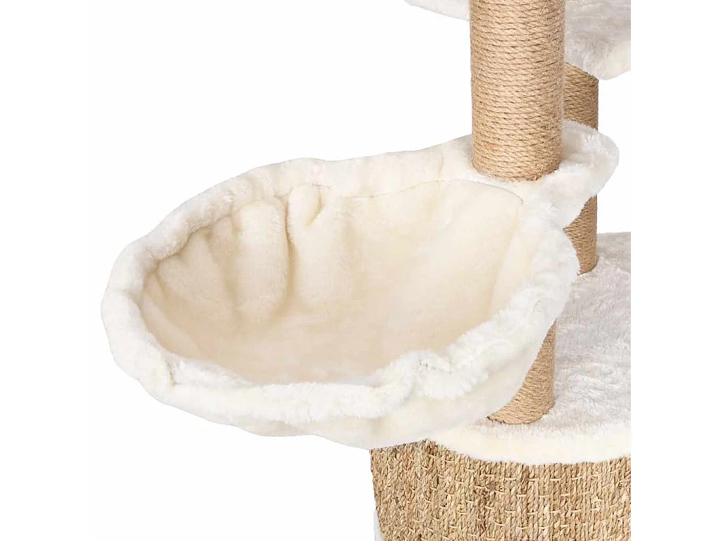 Katzen-Kratzbaum 126 cm Seegras