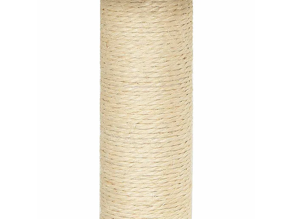 Kattenmeubel met sisal krabpalen 155 cm donkergrijs