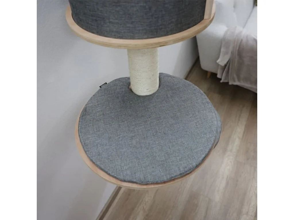 Tiragraffi da Parete Gatti Dolomit Tofana Grigio 168 cm 81540