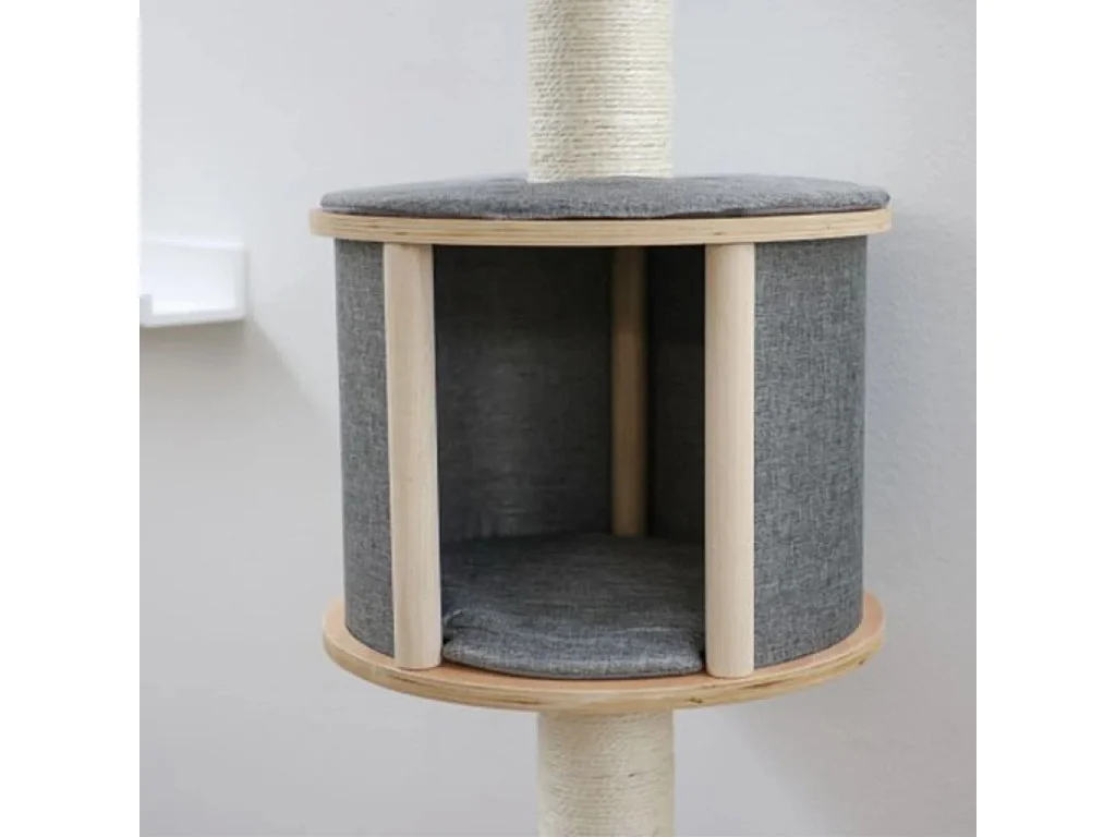 Árvore de parede para gatos Dolomit Tofana cinzento 168 cm 81540