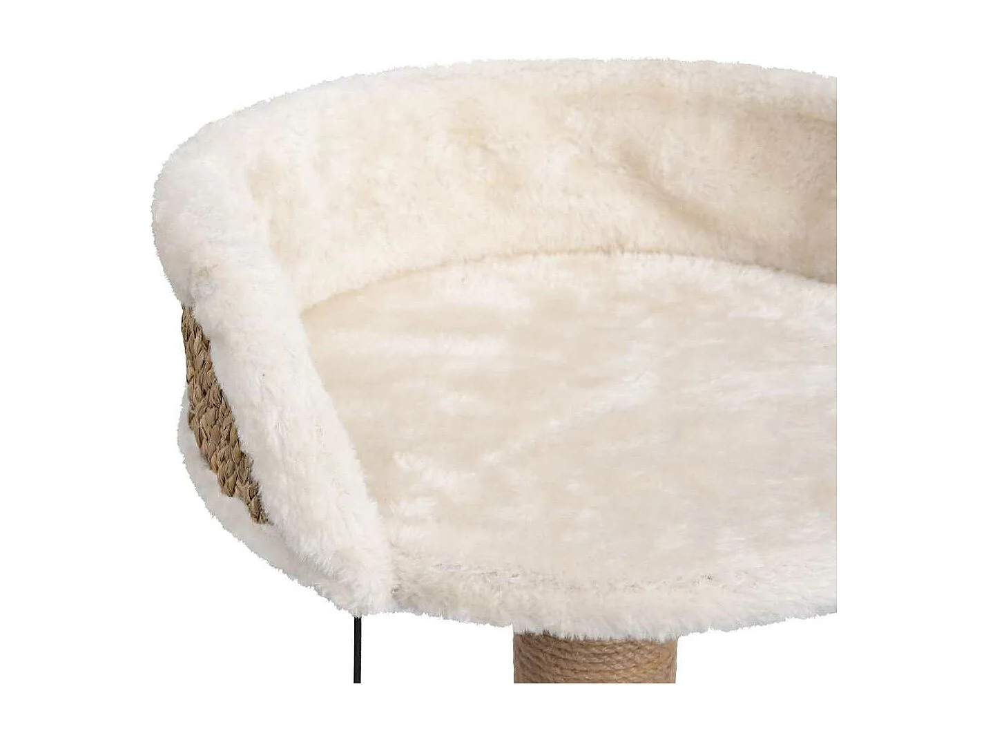 Árvore para gatos c/ postes arranhadores 49 cm erva marinha