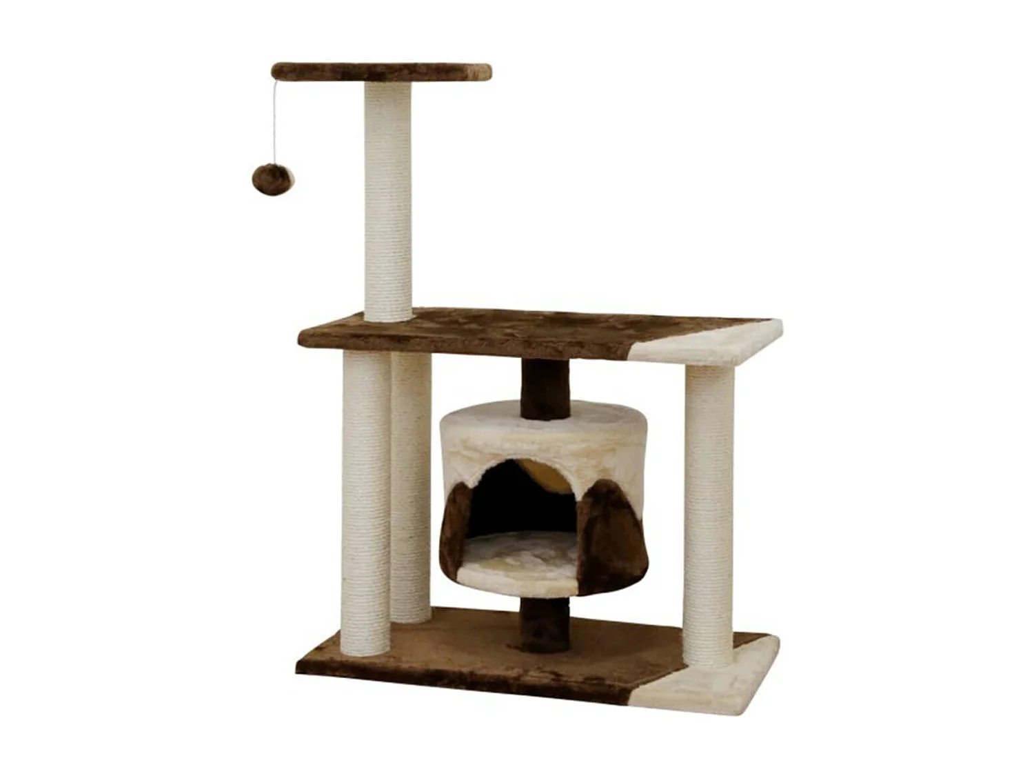 Arbre à chat Jade Pro 96 cm Marron et beige