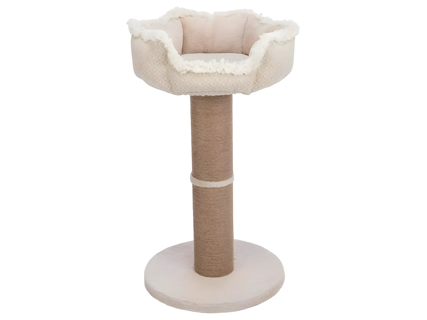 Kratzbaum Boho 83 cm Beige