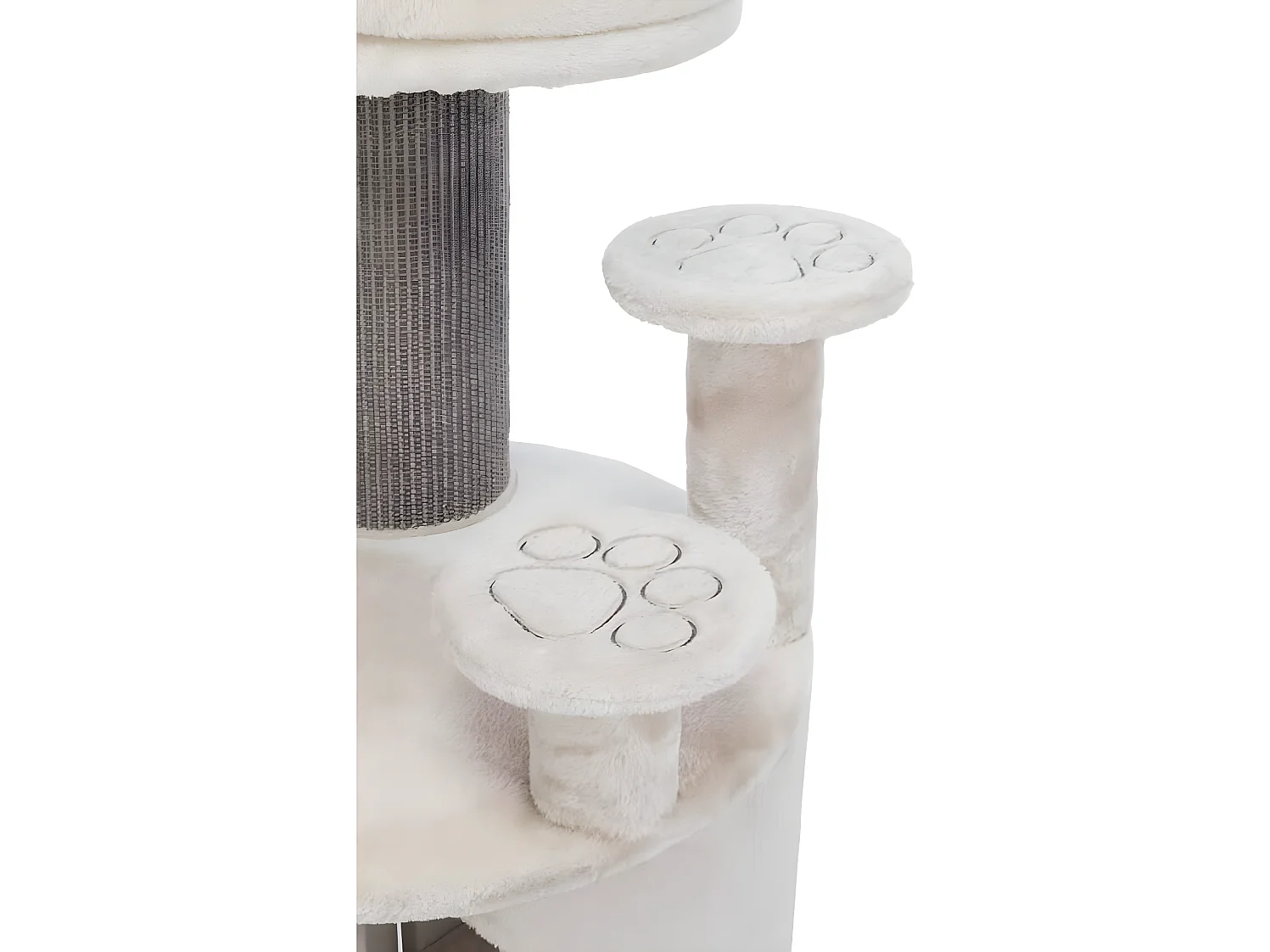 Arbre à chat Emil 96 cm Gris clair