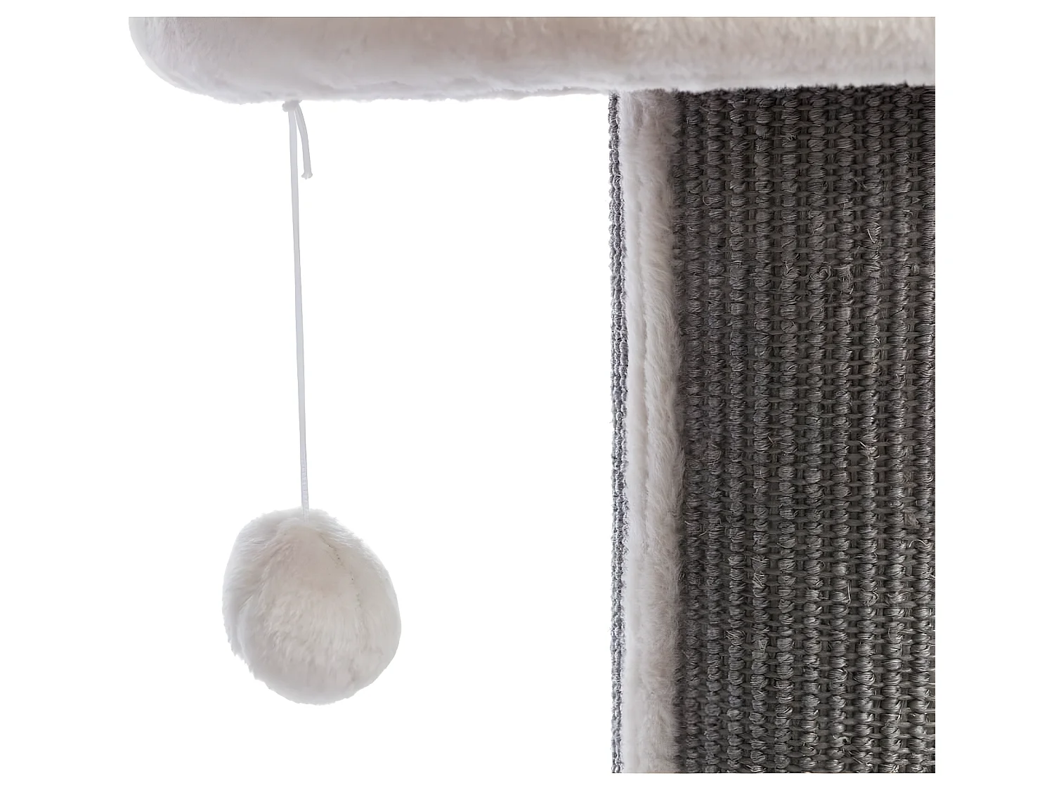 Arbre à chat Emil 96 cm Gris clair