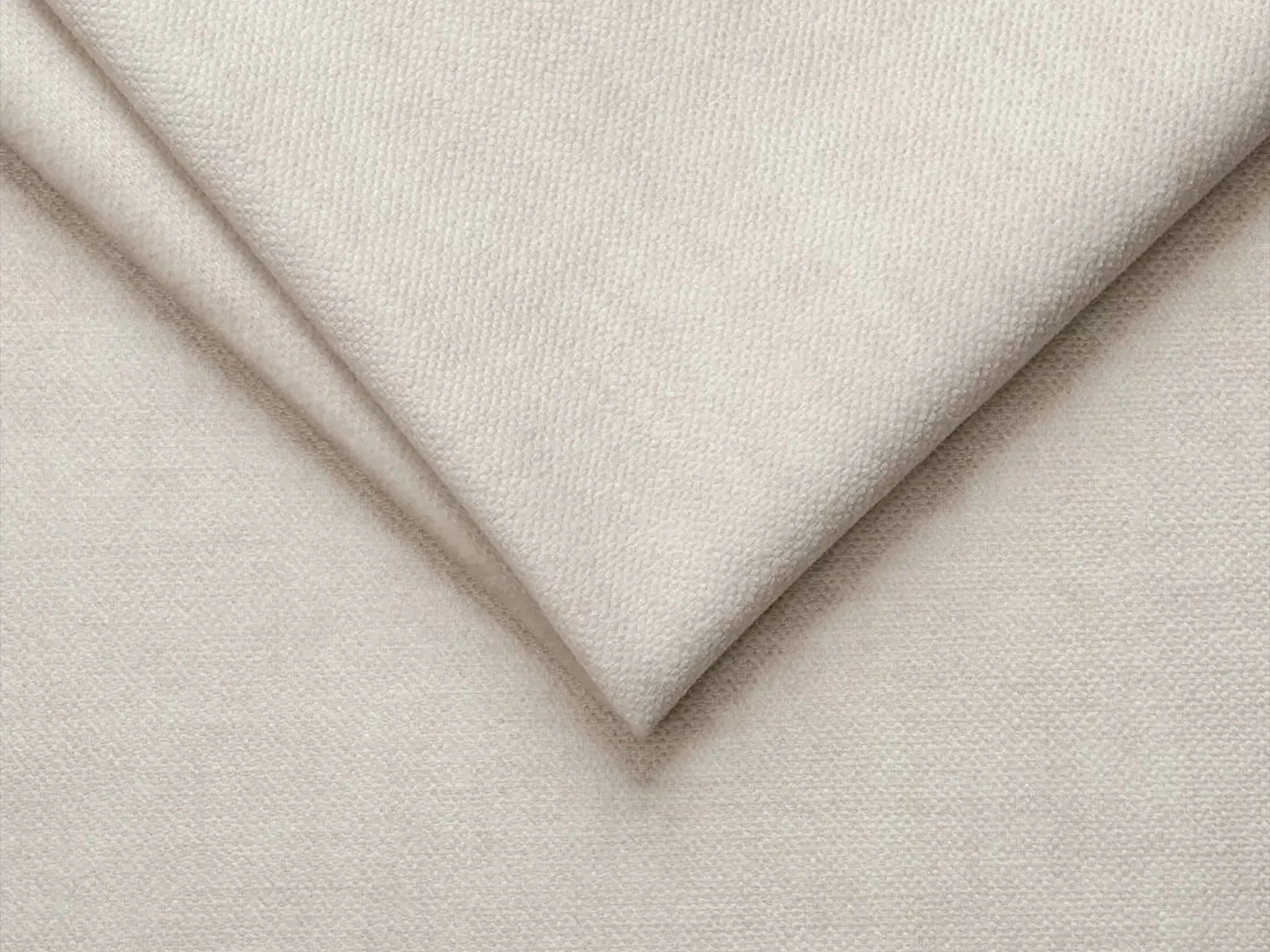 Canapé d'angle gauche convertible en velours beige SEPINA de Pascal Morabito