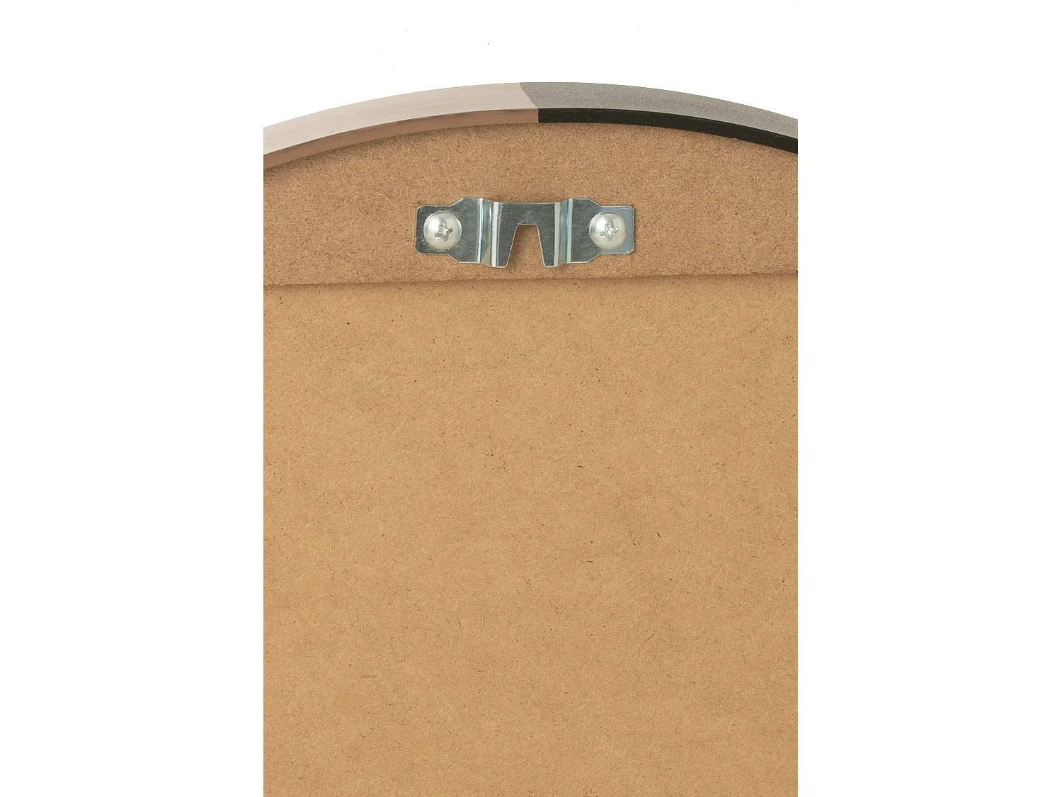 Miroir Mural Rond "Alicia" 40cm Noir