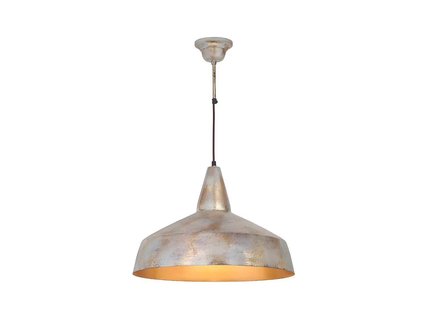 Lampe Suspension Vintage "Harlow" 49cm Bronze