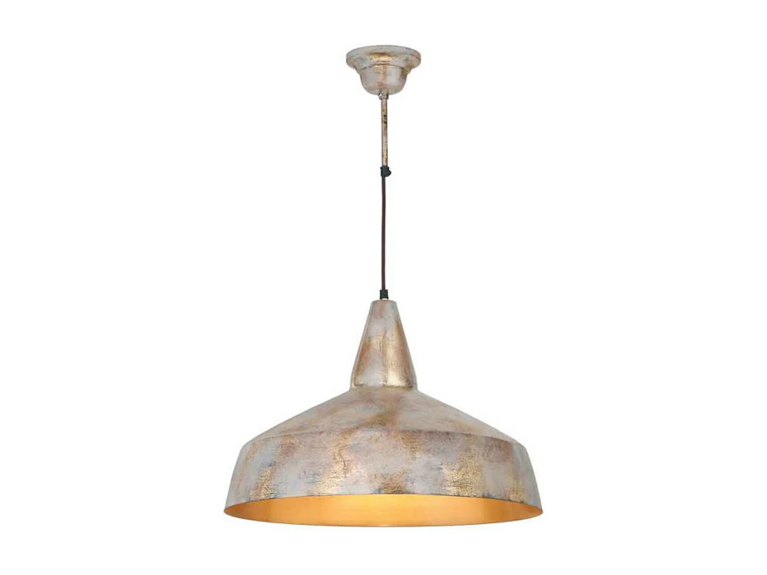 Lampe Suspension Vintage "Harlow" 49cm Bronze