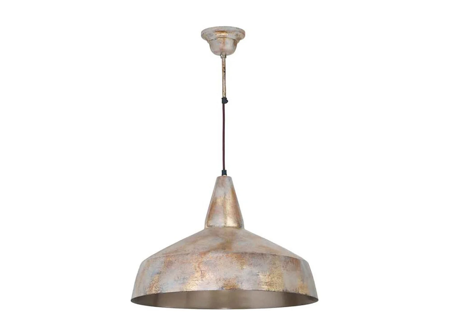 Lampe Suspension Vintage "Harlow" 49cm Bronze