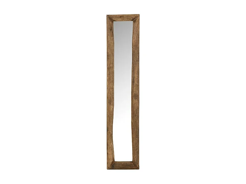 Miroir à Poser Déco en Bois "Slim" 120cm Marron