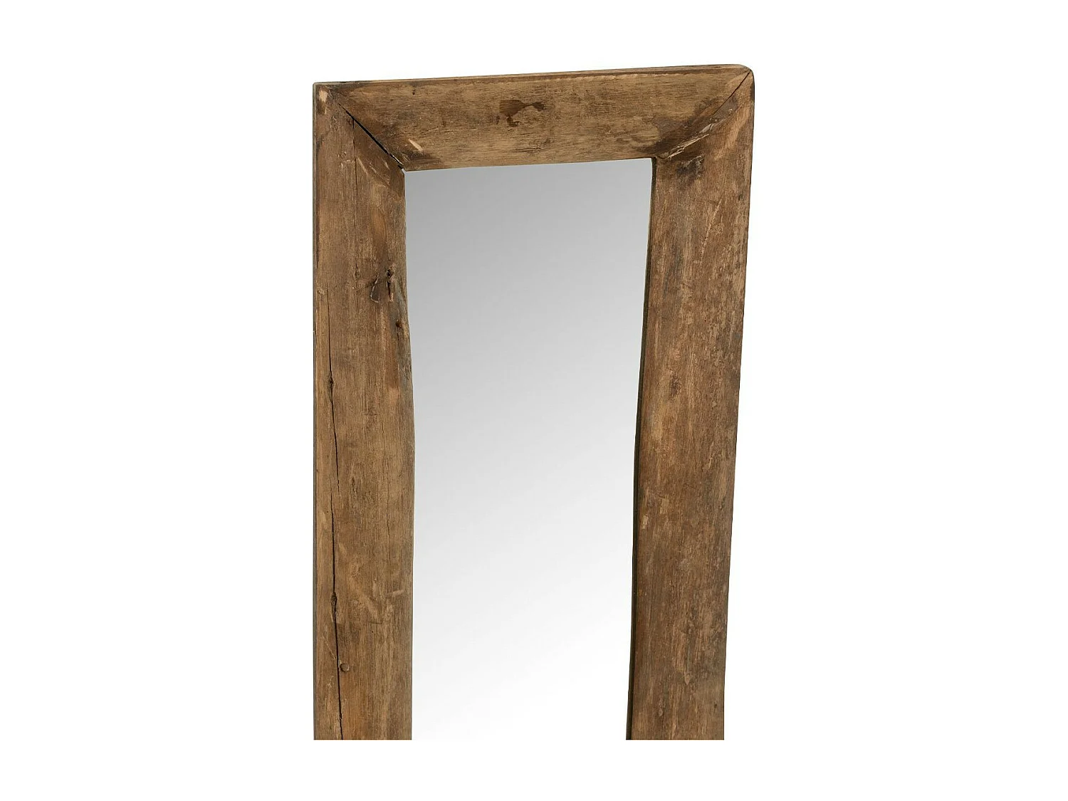 Miroir à Poser Déco en Bois "Slim" 120cm Marron