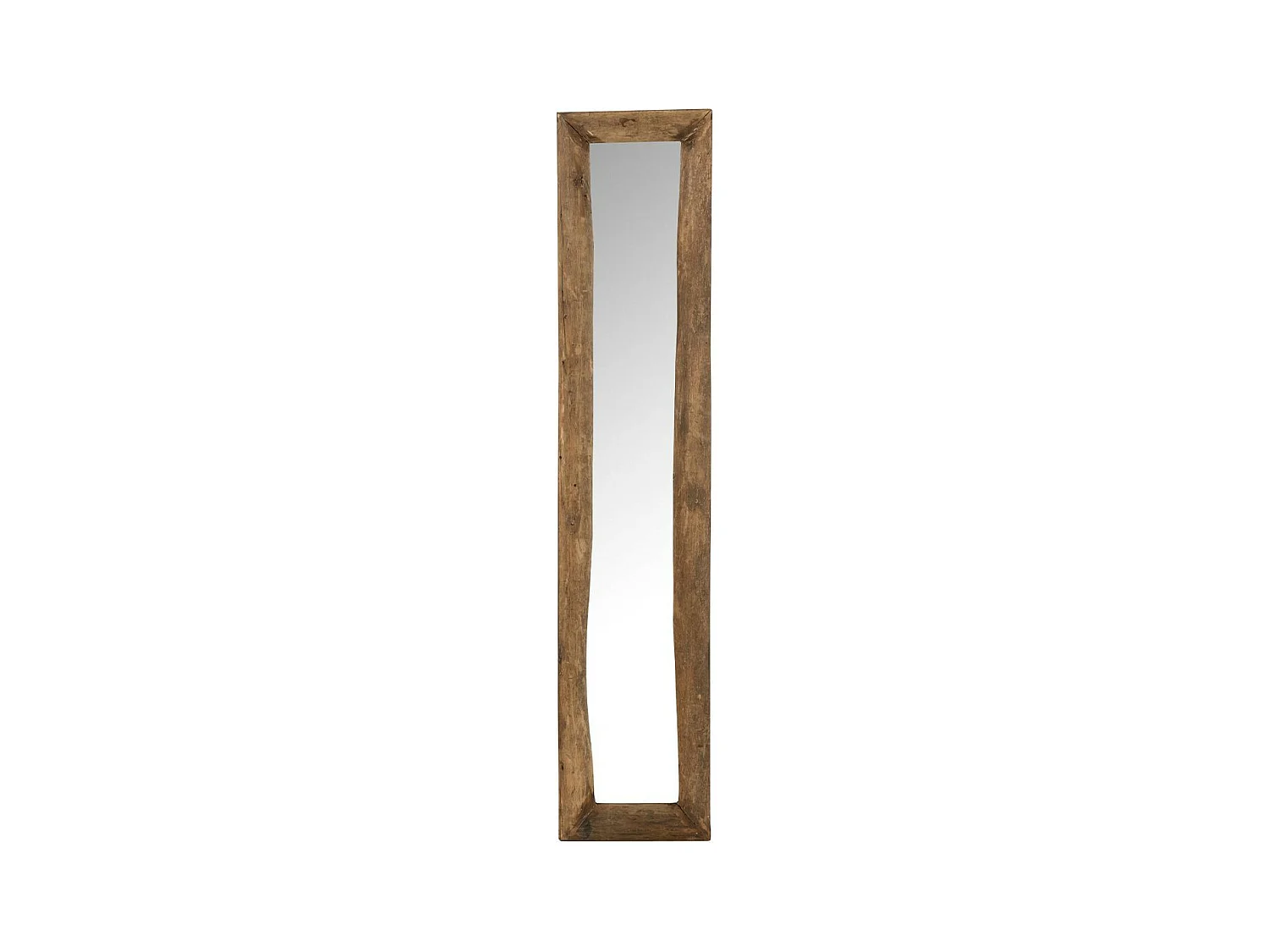 Miroir à Poser Déco en Bois "Slim" 120cm Marron
