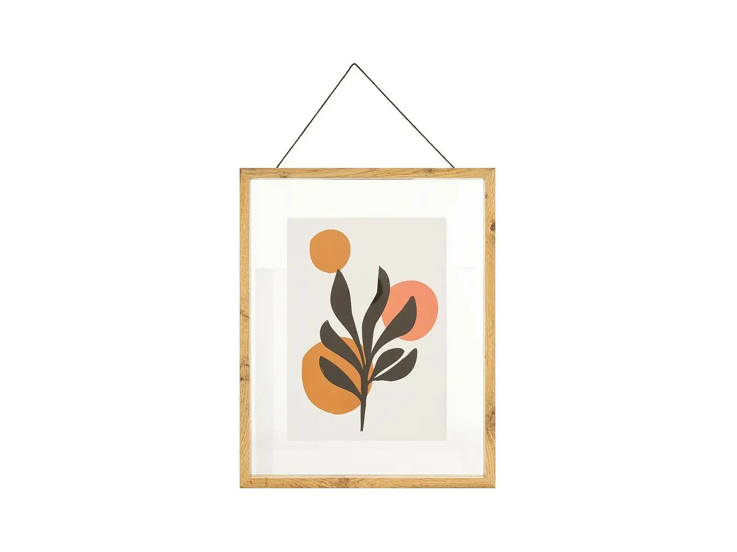 Cadre Photo Déco "Cosy" 48cm Naturel