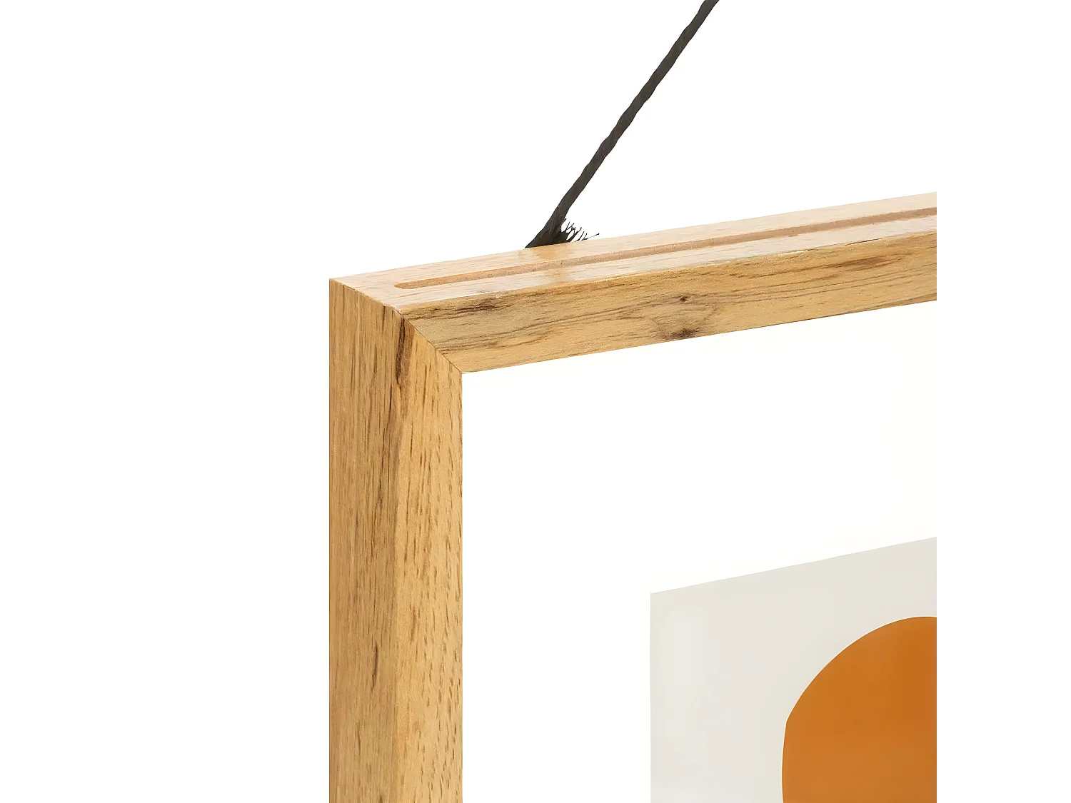 Cadre Photo Déco "Cosy" 48cm Naturel