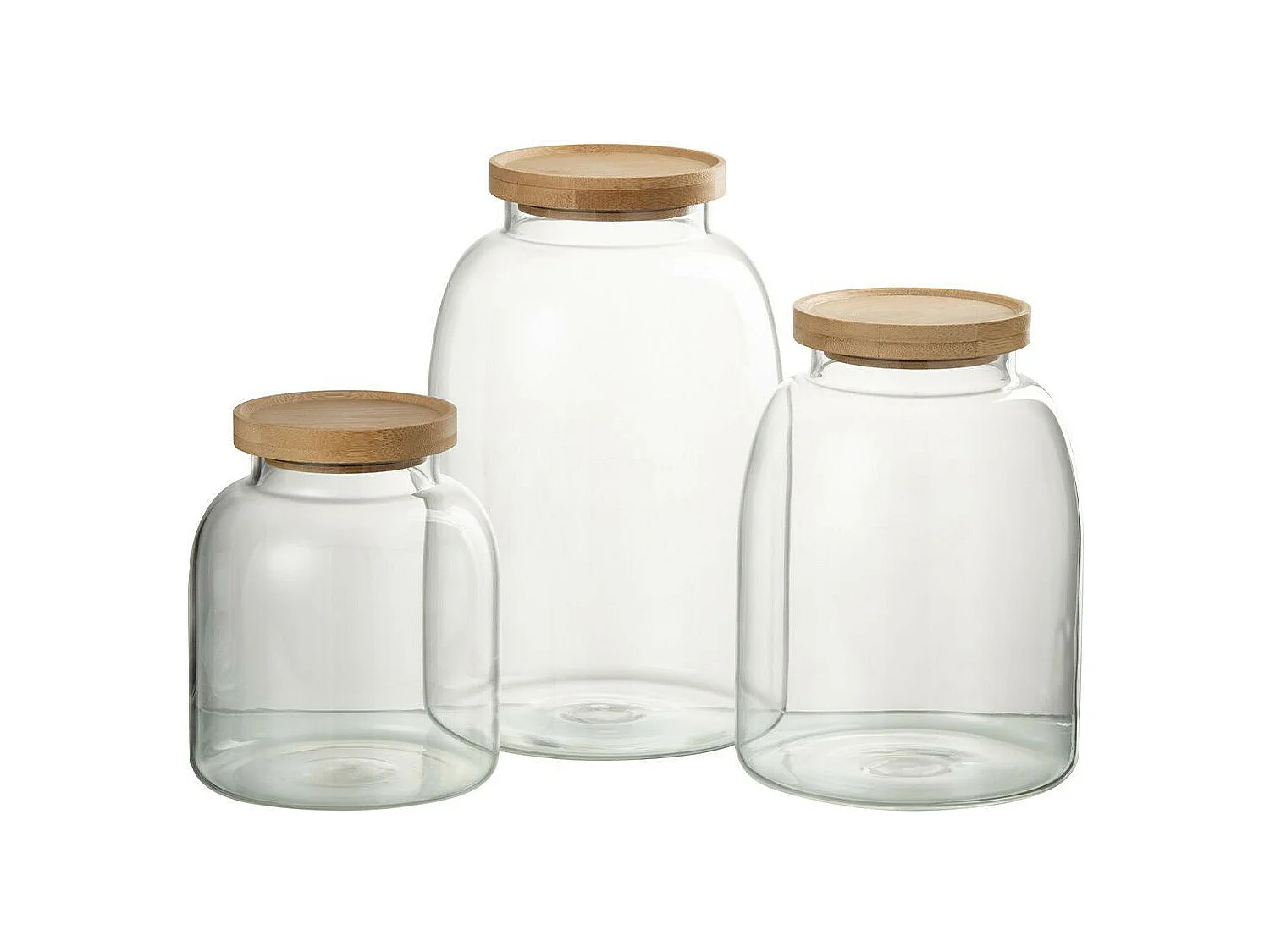 Bocal de Conservation en Verre "Tom" 2,1L Transparent