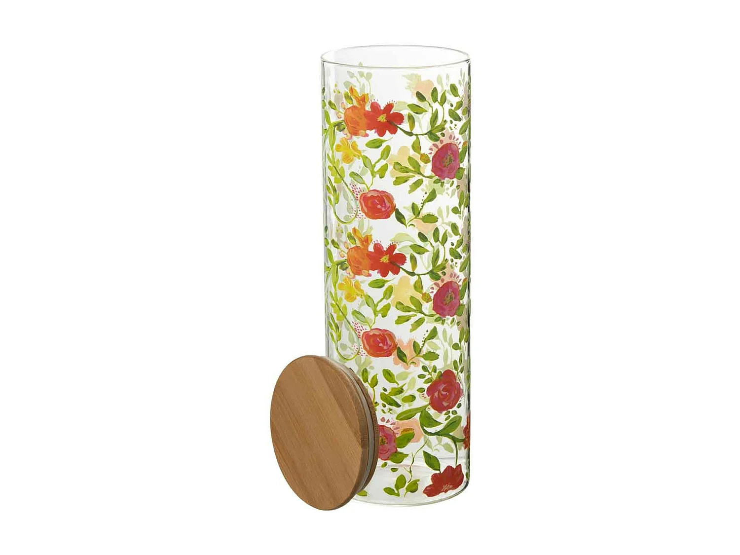Bocal de Conservation "Floral" 1,9L Multicolore