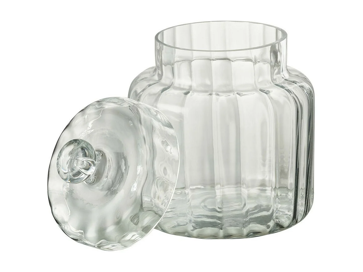 Bonbonnière en Verre "Elia" 23cm Transparent