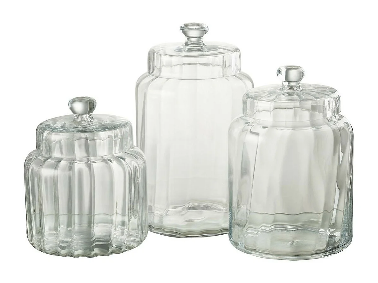 Bonbonnière en Verre "Elia" 32cm Transparent