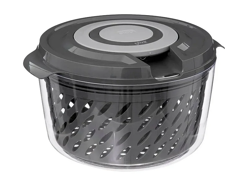 Essoreuse à Salade "Fil" 5,5L Gris