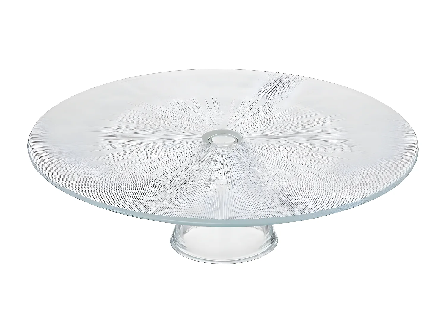 Présentoir à Gâteaux "Elise" 28cm Transparent