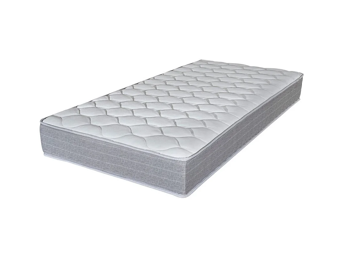 Matelas mousse 90x200 Madere - Mousse - Hauteur 24 cm - 3 zones - Soutien ferme