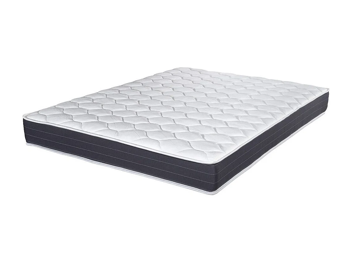 Matelas 140x190 Record - Ressorts ensachés - Hauteur 20 cm - Ferme