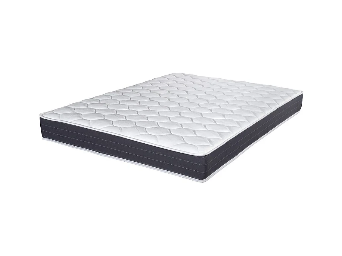 Matelas 140x190 Record - Ressorts ensachés - Hauteur 20 cm - Ferme