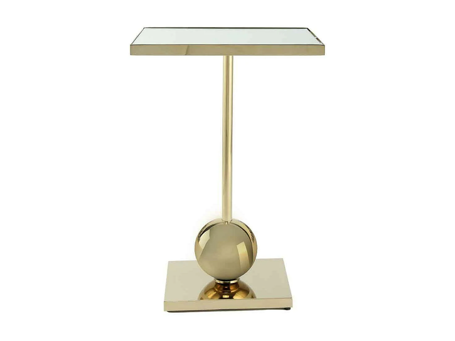 Table d'Appoint Design "Leva" 62cm Or