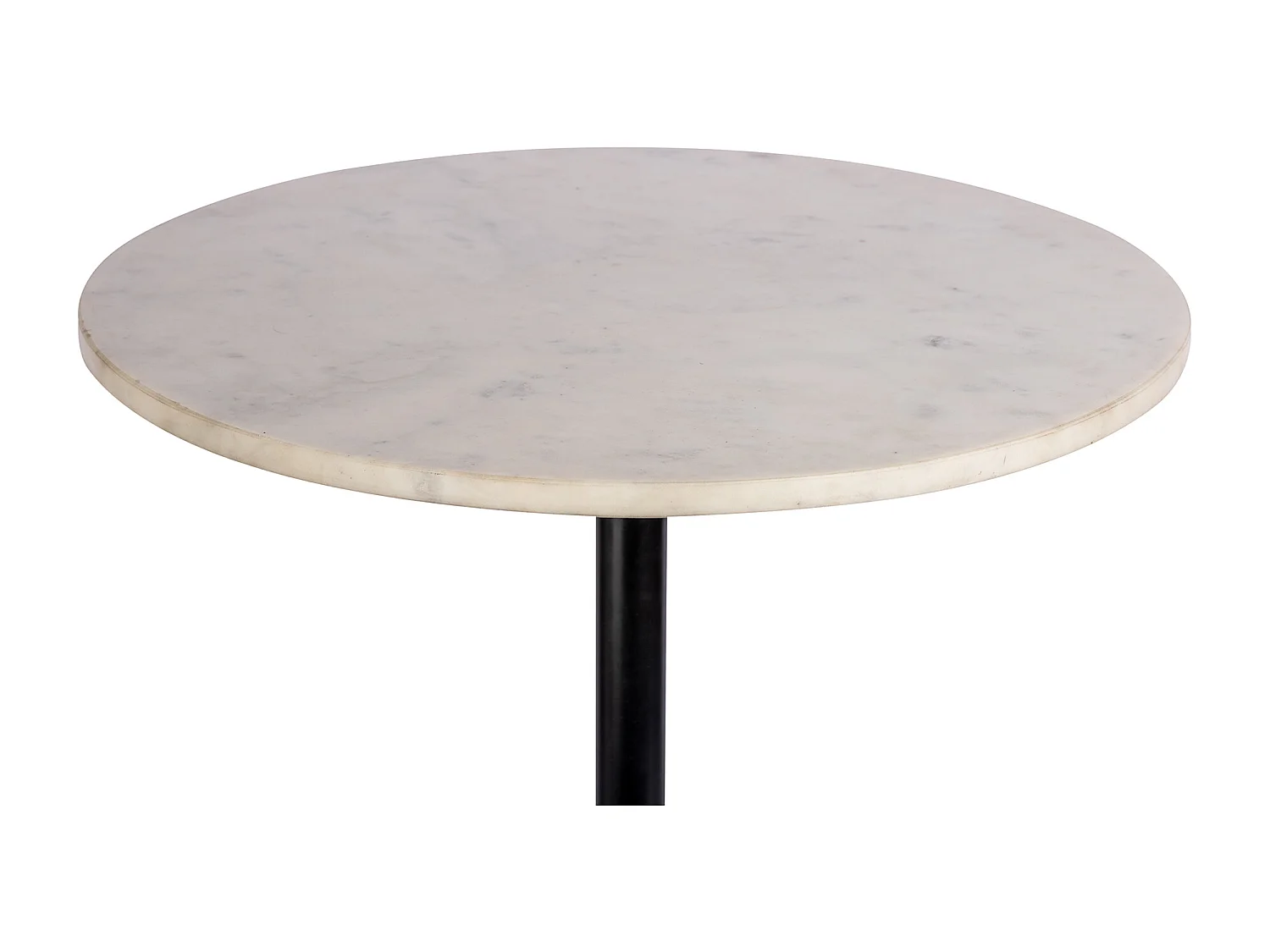 Table d'Appoint en Marbre "Gordon" 48cm Blanc