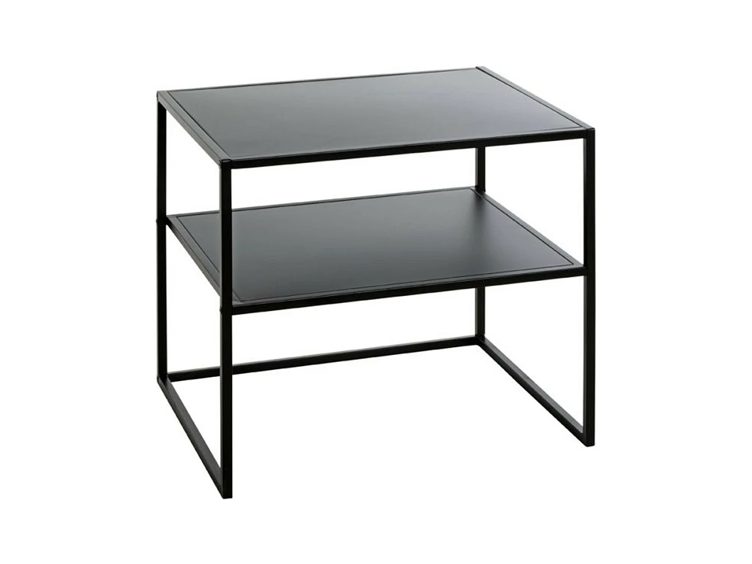 Table d'Appoint Design "Lirola" 50cm Noir