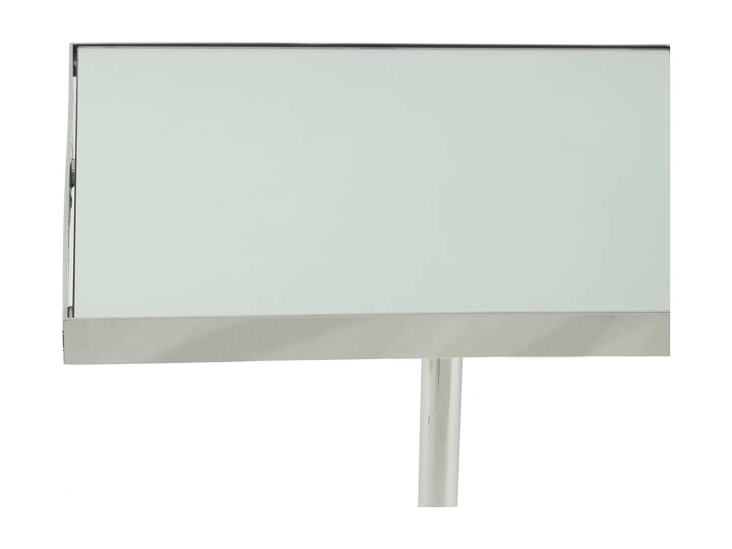 Table d'Appoint Design "Leva" 62cm Argent