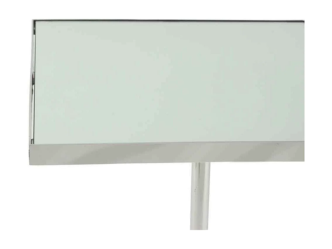 Table d'Appoint Design "Leva" 62cm Argent