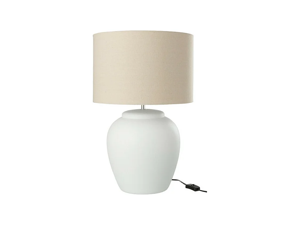 Lampe à Poser en Céramique "Méli" 60cm Blanc