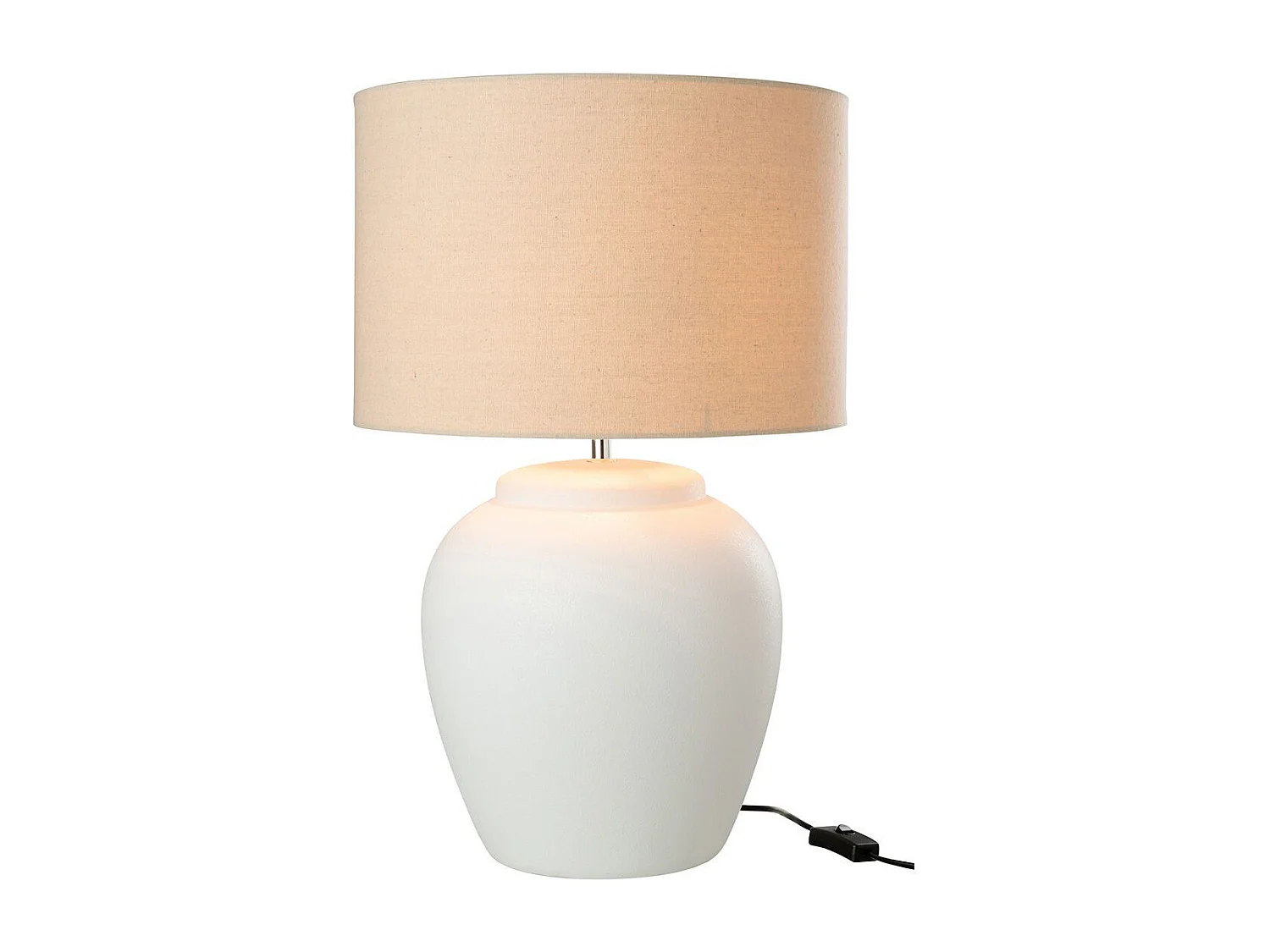 Lampe à Poser en Céramique "Méli" 60cm Blanc