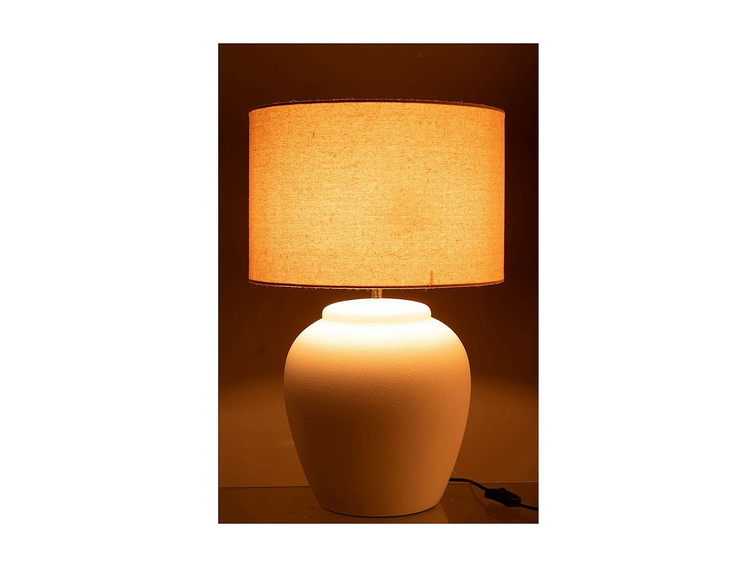Lampe à Poser en Céramique "Méli" 60cm Blanc