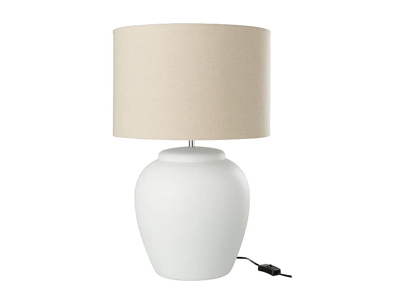 Lampe à Poser en Céramique "Méli" 60cm Blanc