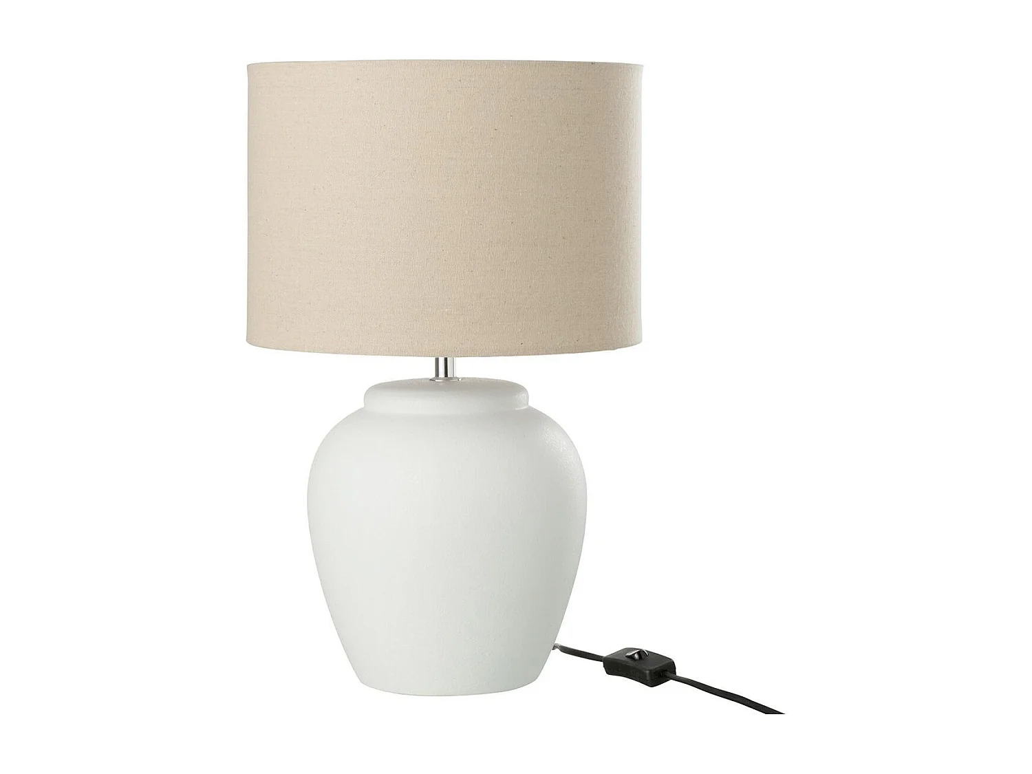 Lampe à Poser en Céramique "Méli" 48cm Blanc