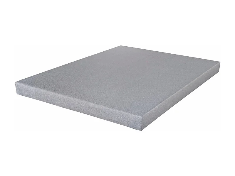 Sommier déco SR9 - Gris clair 160x200 - Lattes bois - H.13 cm - Made in France