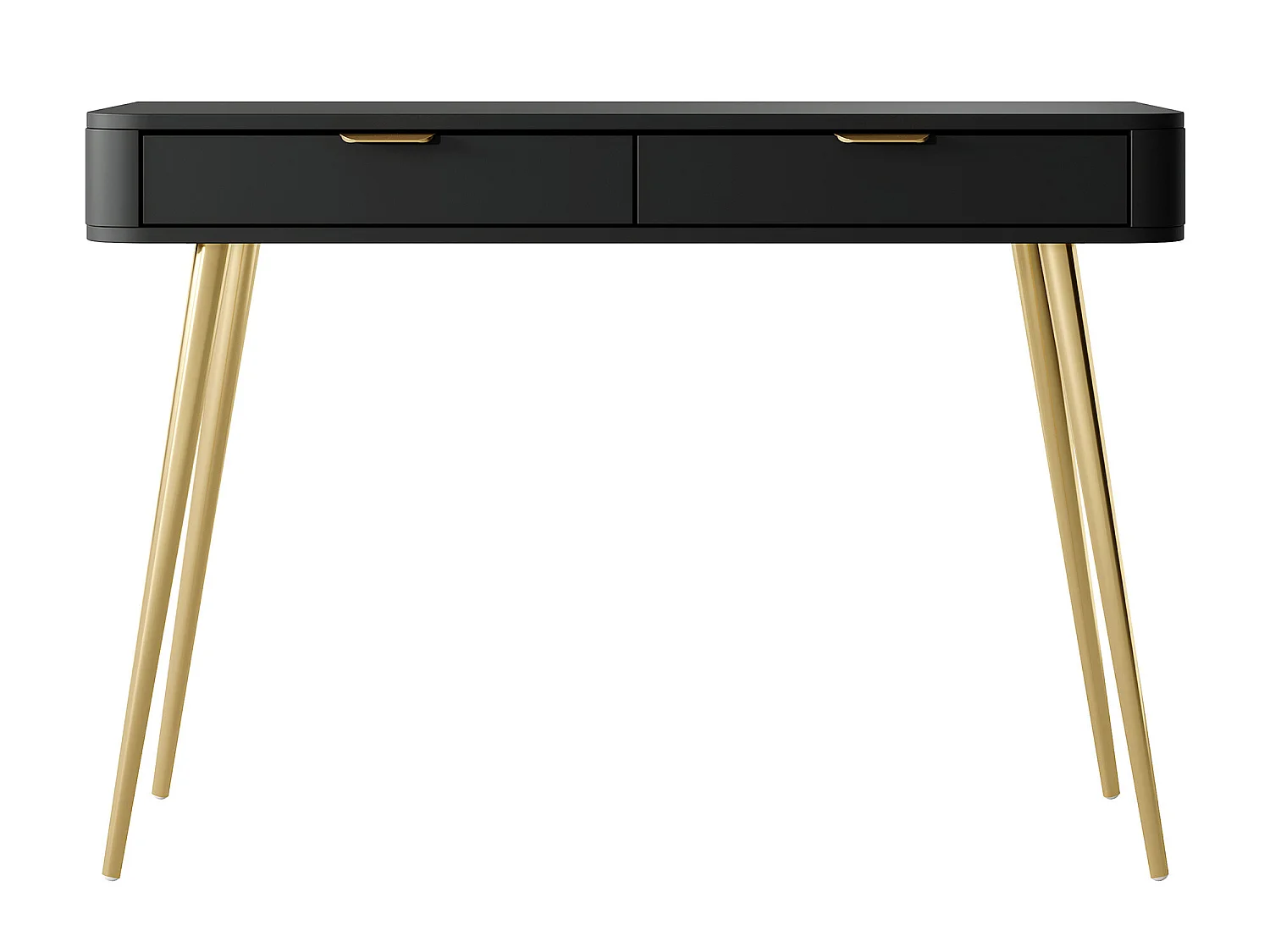 Tocador con cajones - 112 cm - negro - OVAL