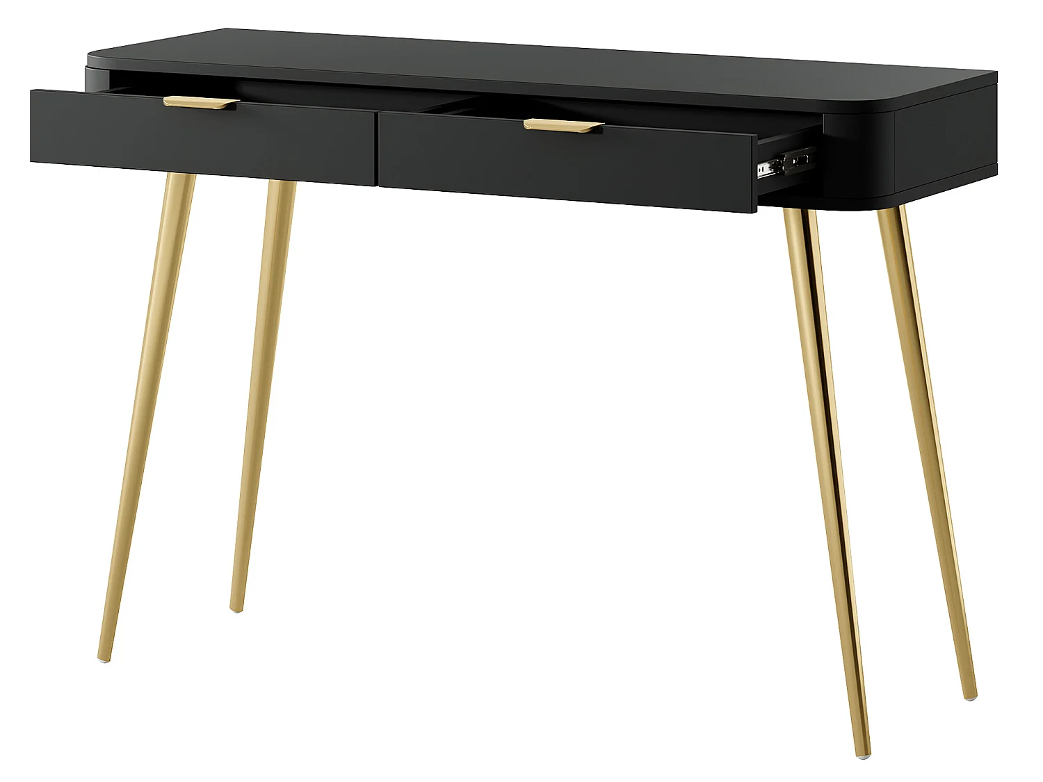 Tocador con cajones - 112 cm - negro - OVAL