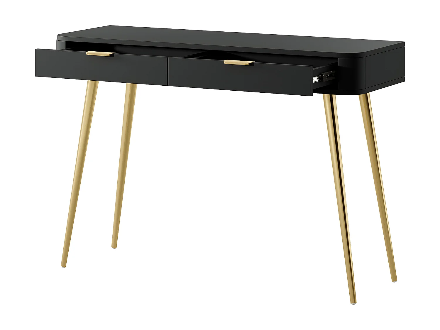 Tocador con cajones - 112 cm - negro - OVAL