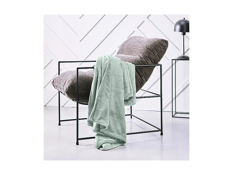 Couverture toucher soie M/Lisa 180x220cm